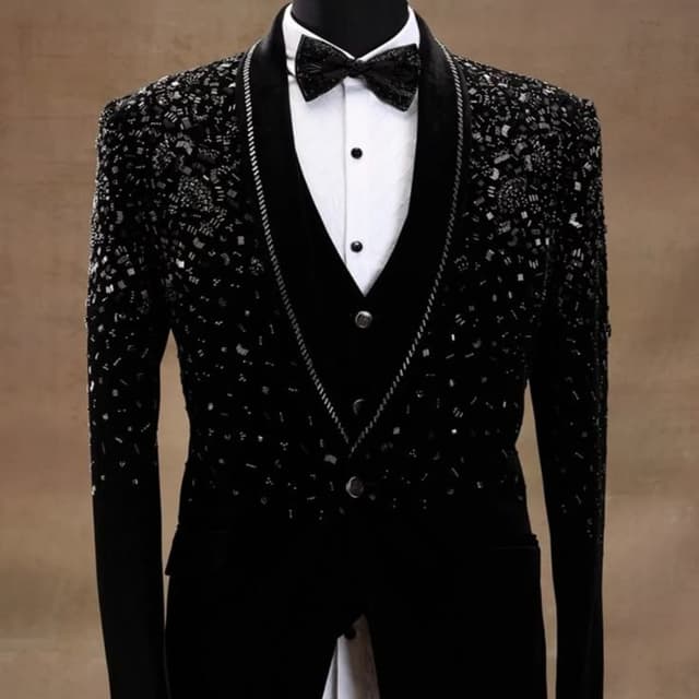 Black and White Blazer
