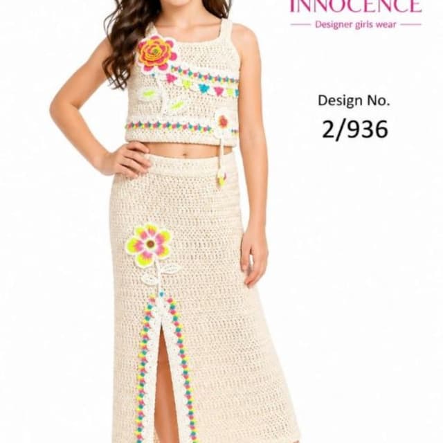 Off-white base with neon pink, yellow, blue, and green accents Lehenga Choli