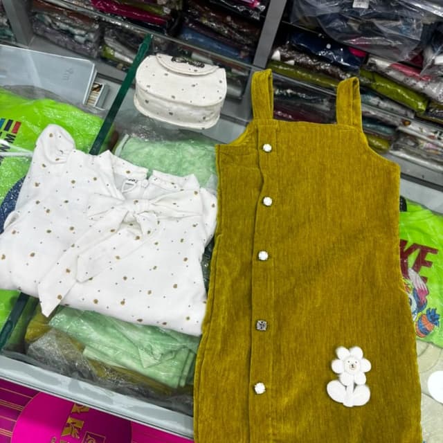 Mustard Yellow Jumper Dress