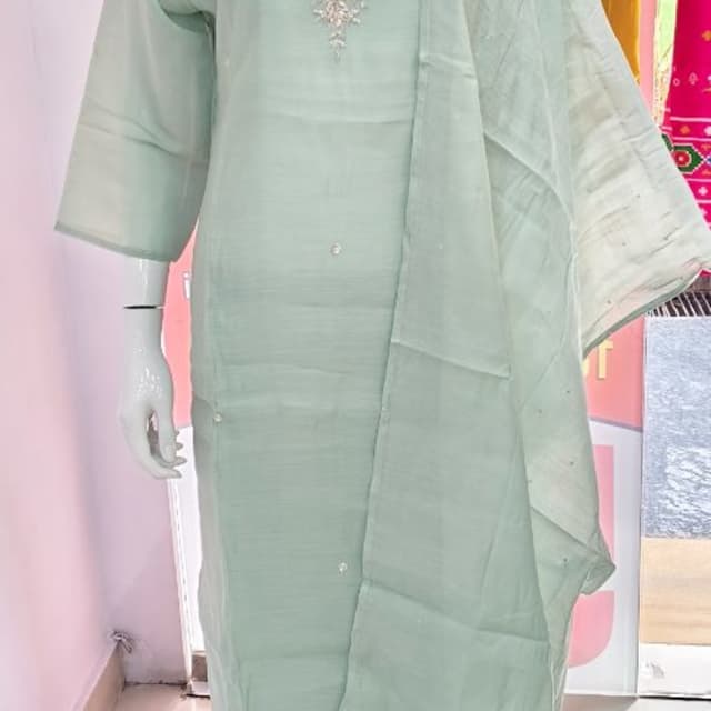Pastel mint green Salwar Kameez Set