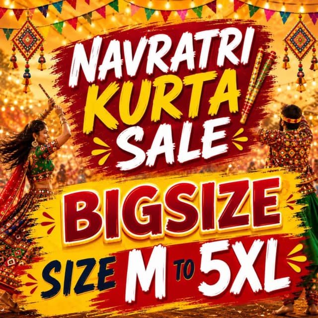Multi-colored (Green, Red, Yellow, Blue accents) Kurta and Lehenga Choli