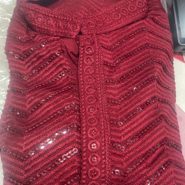 Deep Maroon Kurta