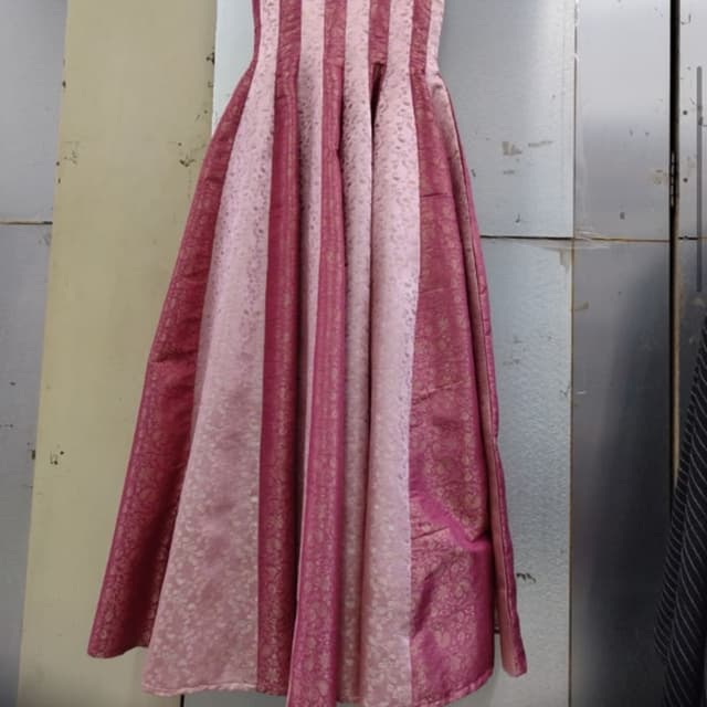 Pink, Magenta, Rose Gold, Gold Dress