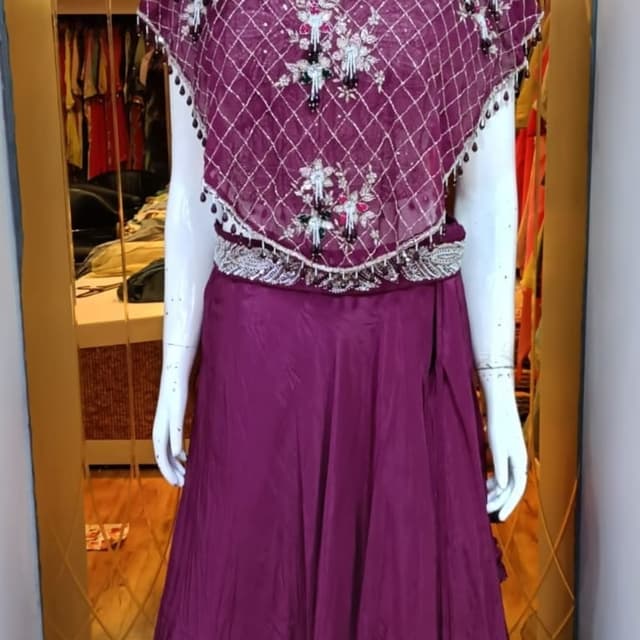 Deep Plum/Purple Lehenga Choli