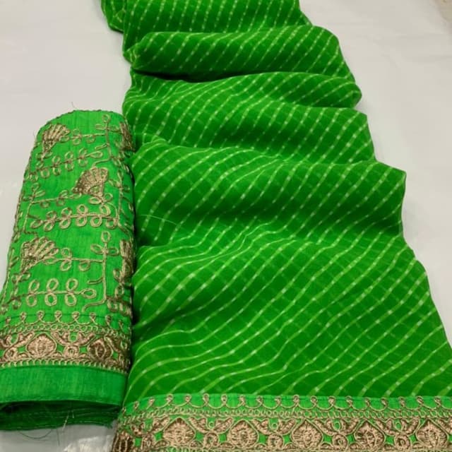 Georgette saree