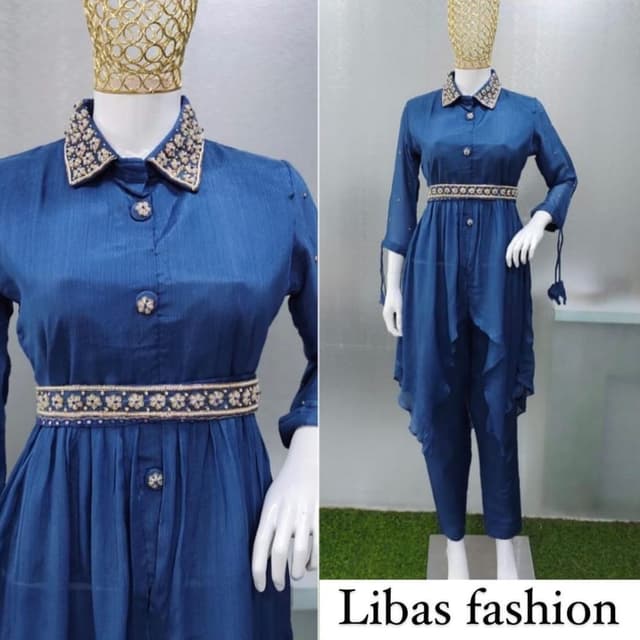 Blue Salwar Suite