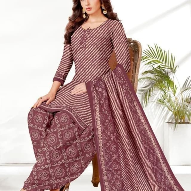Maroon Salwar Suite