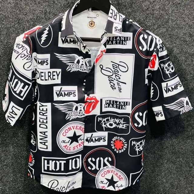 Dark Gray Black Tshirt