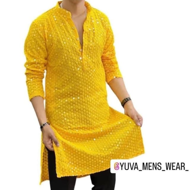 Yellow Kurta