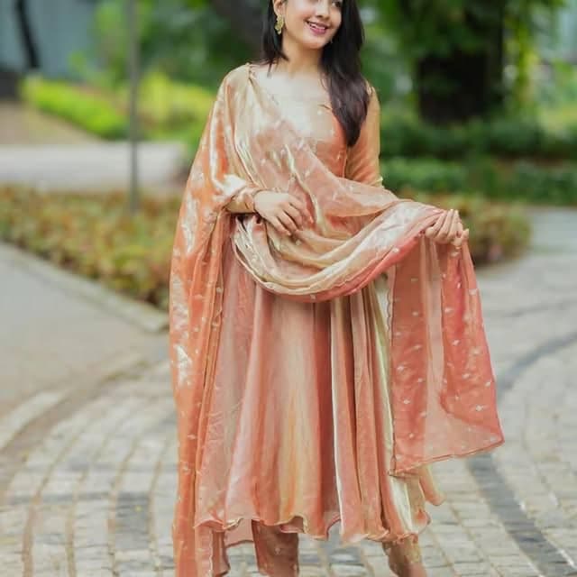 Orange Salwar Suite