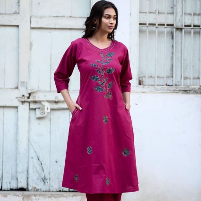 Red Salwar Suite