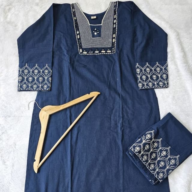 Blue Salwar Suite