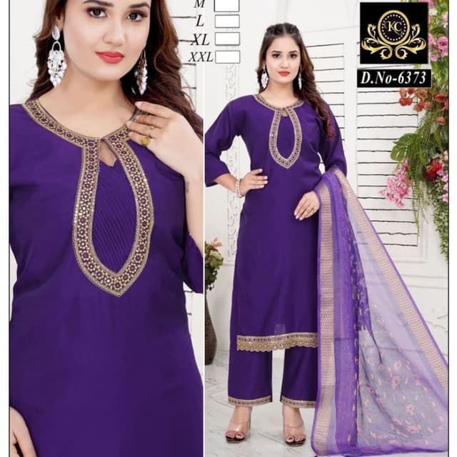 Purple Salwar Suite