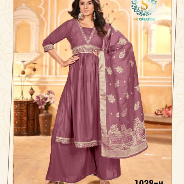 Purple Salwar Suite