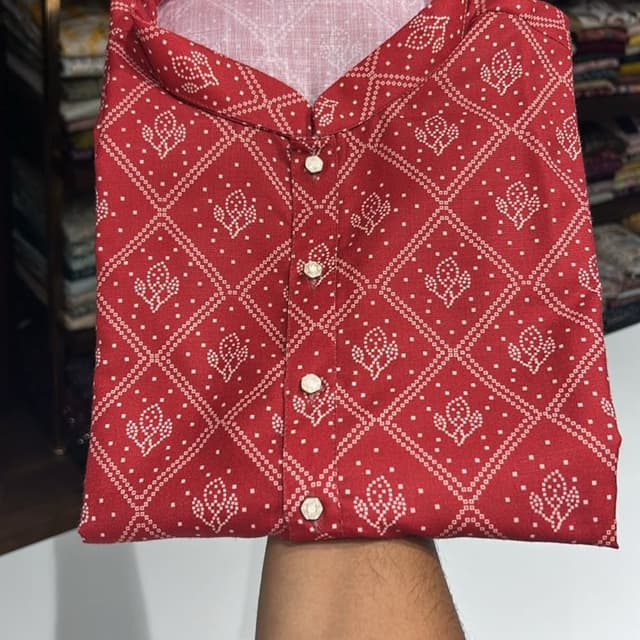 Red Kurta
