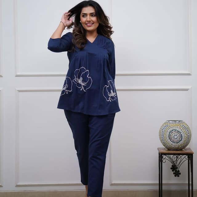 Blue Salwar Suite