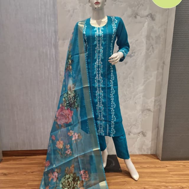 Blue Salwar Suite