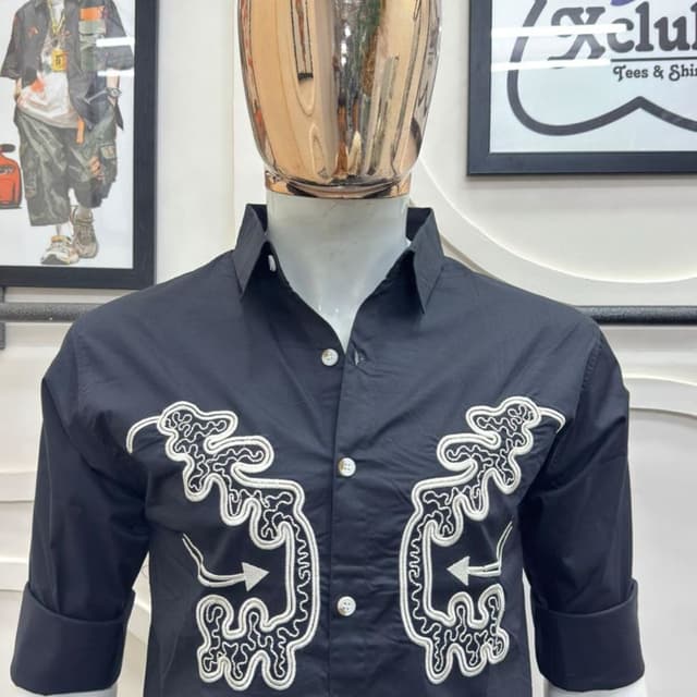 Black and White Shirt