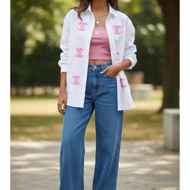 SHIRT WITH EMBROIDERY